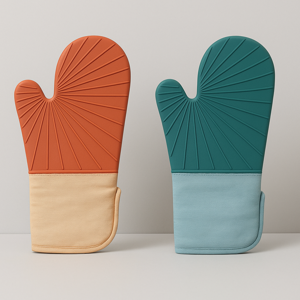 Guantes de silicona para horno y parrilla